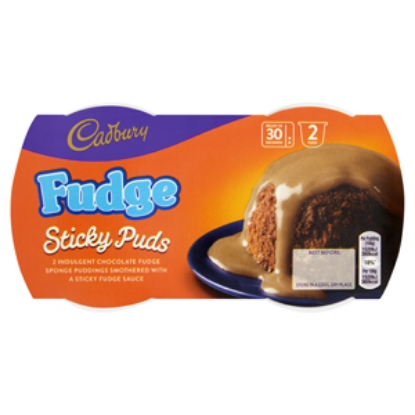 Picture of Cadburys Fudge  Sticky Pudding Twins x4